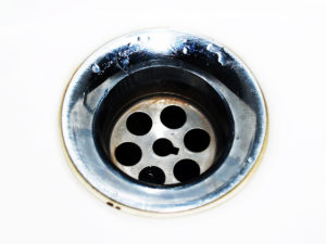 close up image of drain